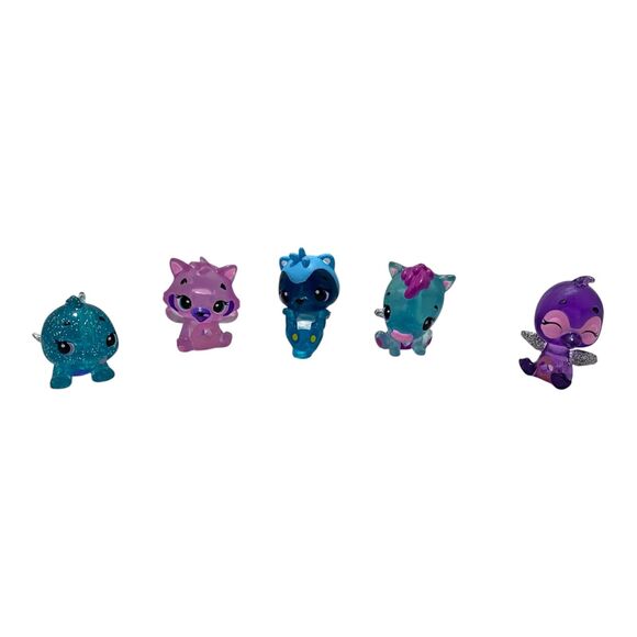Hatchimals Lot of 5 Mini Figures Colleggtibles Miniature Animal Toys - Picture 1 of 5